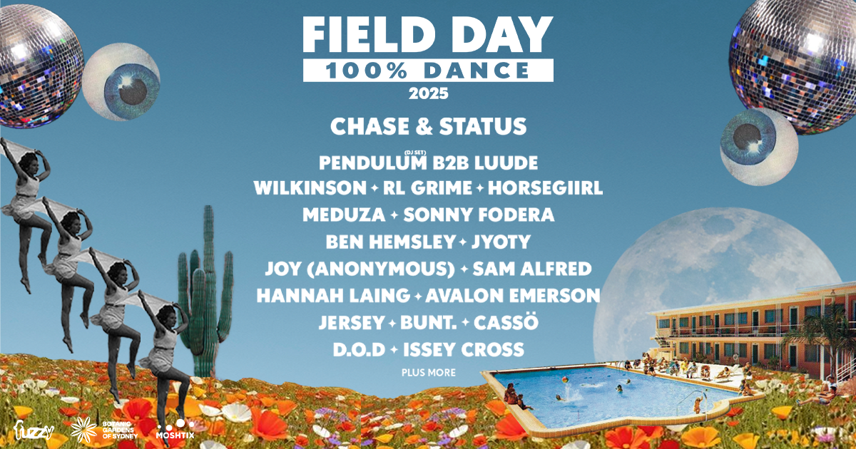 Field Day's Bringing In 2025 With A 100 Dance Lineup Breaking News